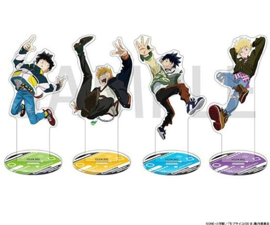 モブサイコ100　アクリルスタンド　ムービック　モブ　霊幻　律　花沢　アクスタ