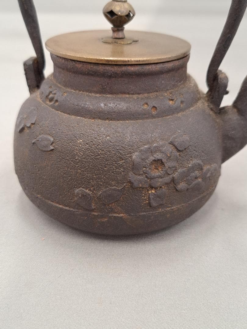 鉄瓶　大國造　丸形　手のひらサイズの珍品