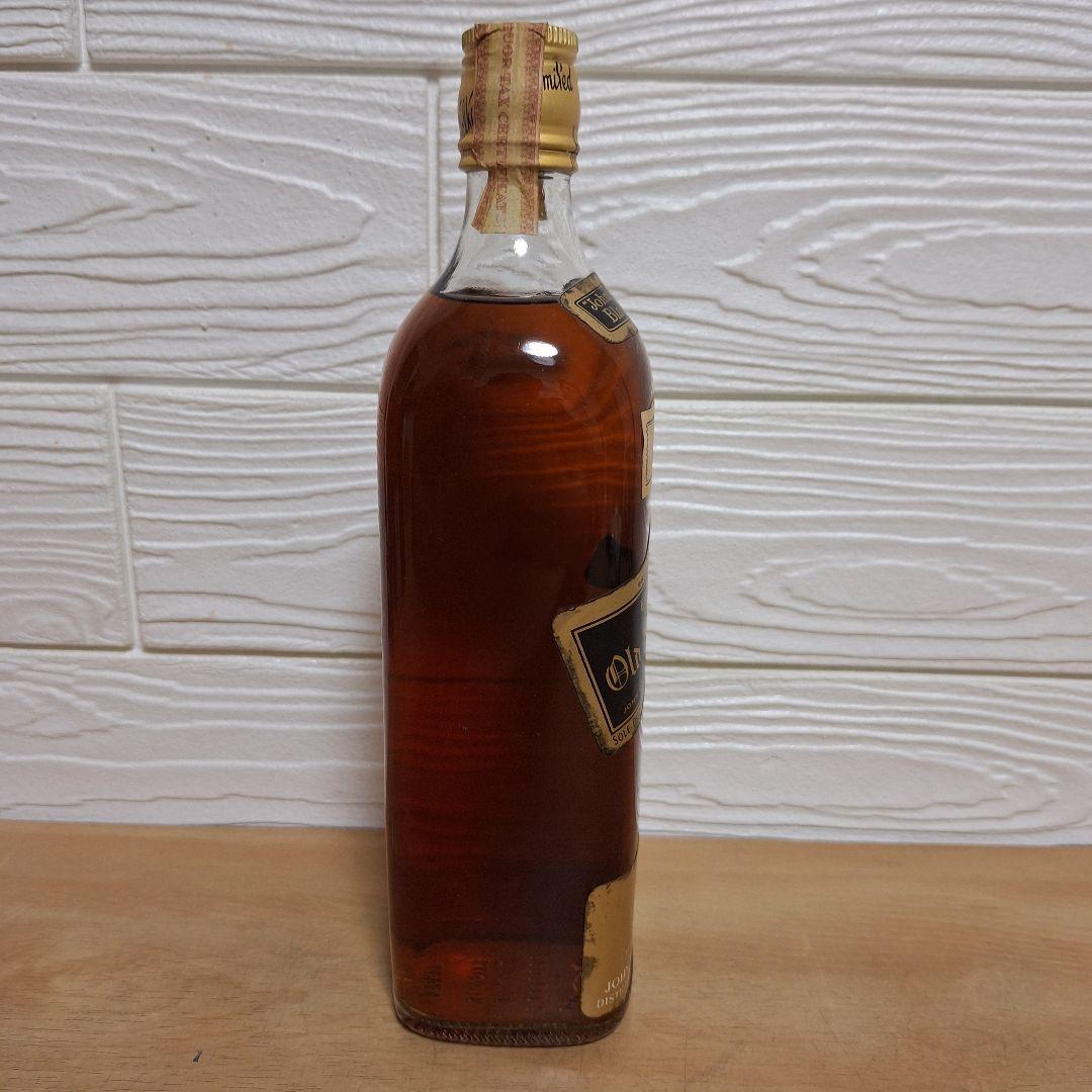 古酒　ジョニーウォーカー ブラックラベル 1970年代〜1980年代前半