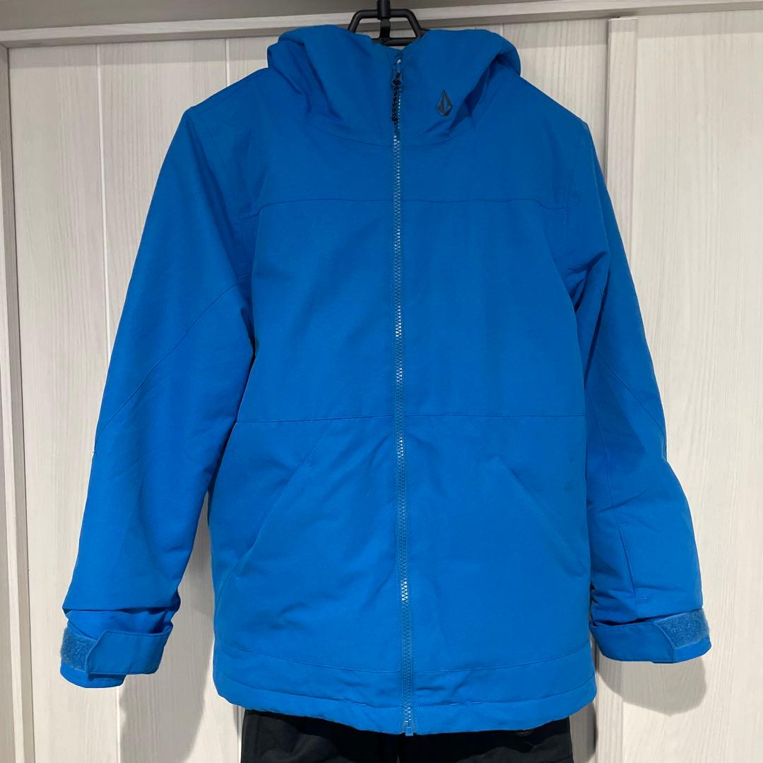 VOLCOMスノーボードウェア上下セット！ビブパン！サイズM キッズ　ボルコム