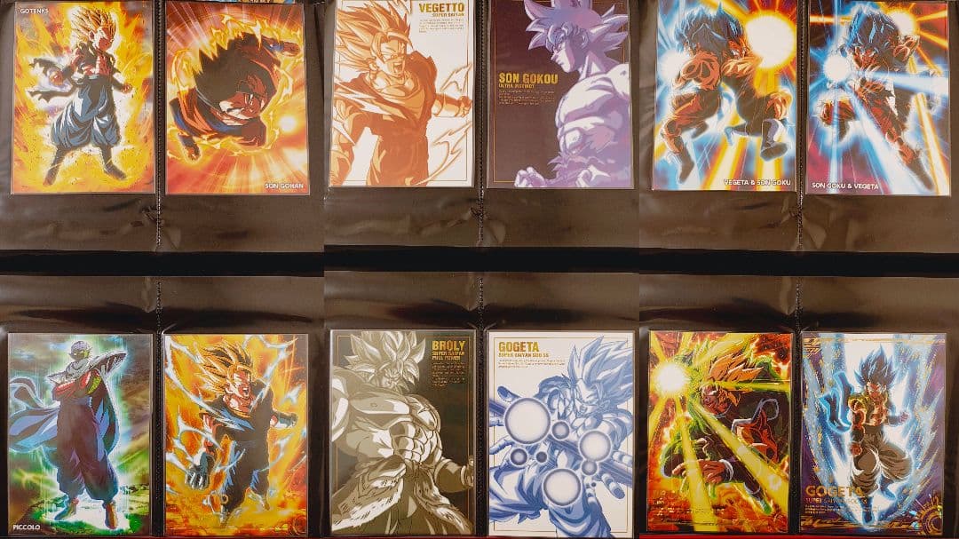 フルコンプ ドラゴンボール ポストアート ウエハース UNLIMITED