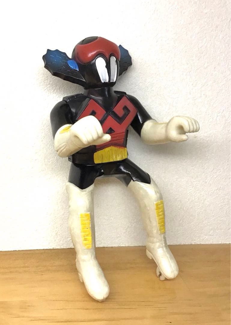 昭和レトロ タカトク ブルマァク アクマイザー3 ザビタン バイク用 ソフビ