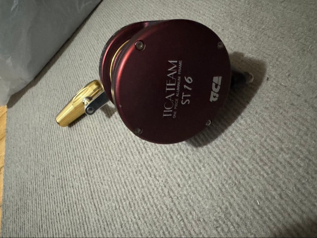 ticateam ST-16 リール レッド箱付き