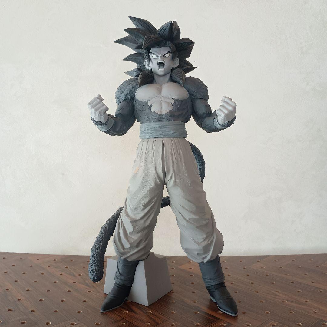 ドラゴンボール SMSP超サイヤ人4 孫悟空 C賞 国内正規品 03 白黒トーン