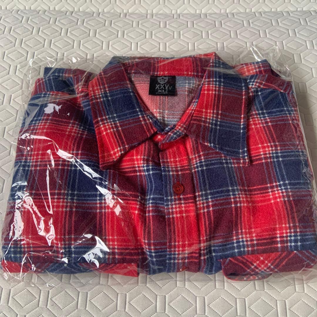 B'z 稲葉浩志モデル　ネルシャツ