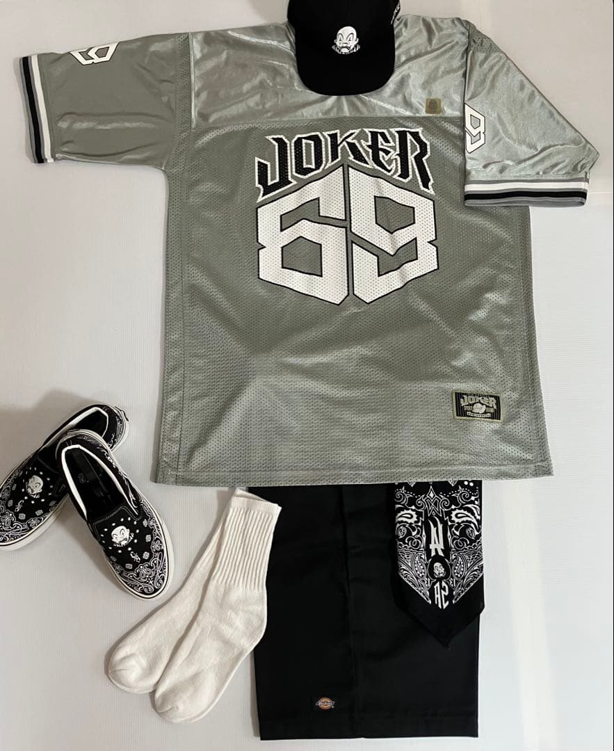 joker brand シャツ シルバー