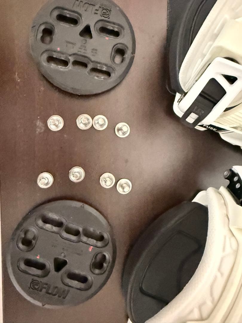 Nidecker Flow Fuse Lサイズ スノーボードバインディング