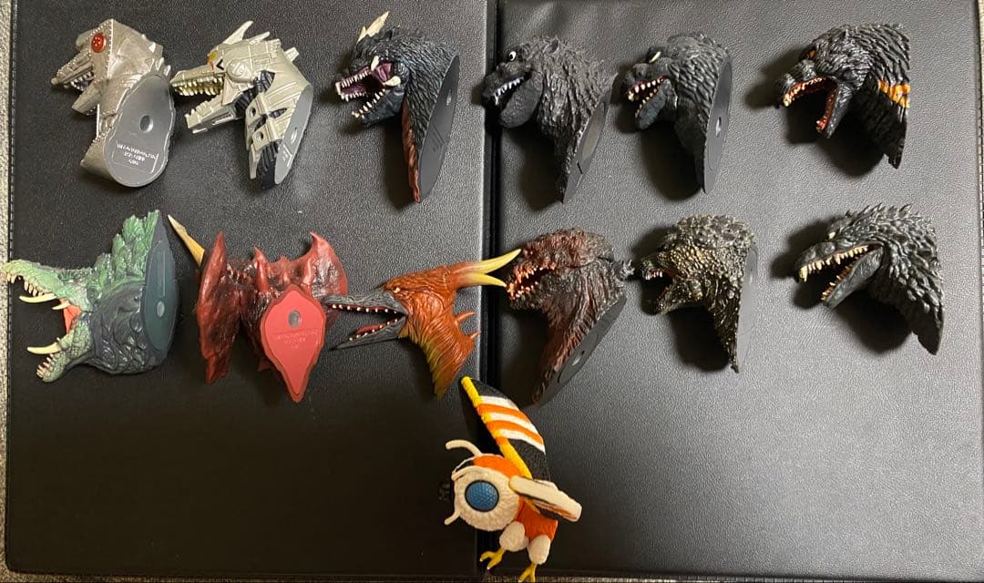 ゴジラ　モンスターヘッドマグネット　まとめ売り　一番くじ