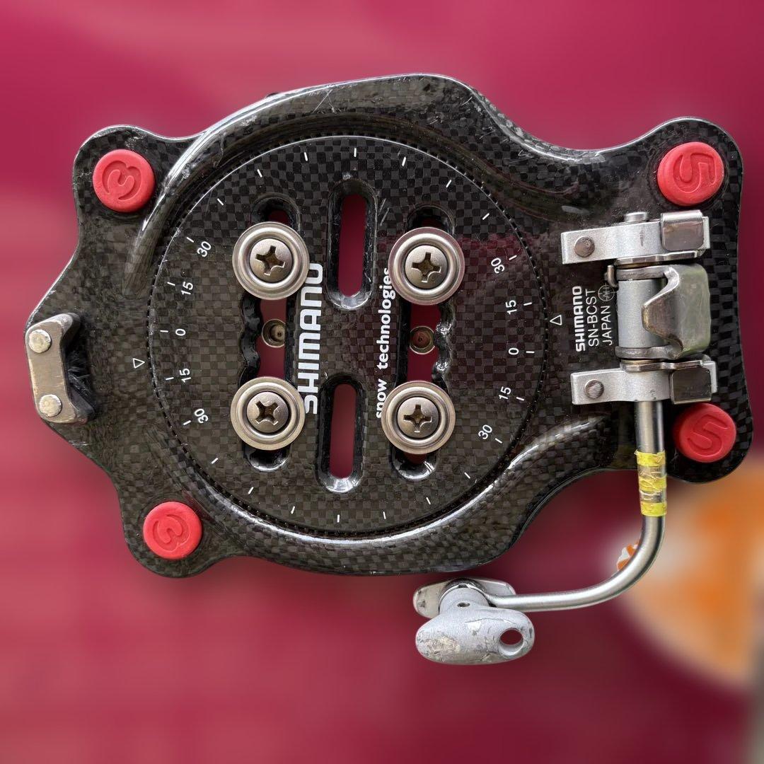 超レア！カーボン製　SHIMANO シマノクリッカーバインディング　ステップイン