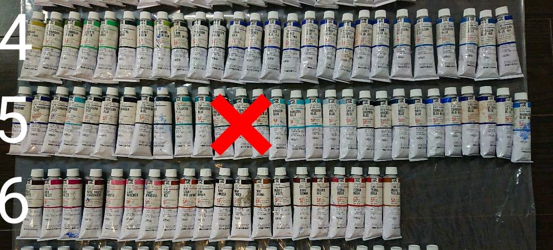 コメント必読⭐バラ売り可⭐ホルベイン 油彩絵の具9号(40ml)セット