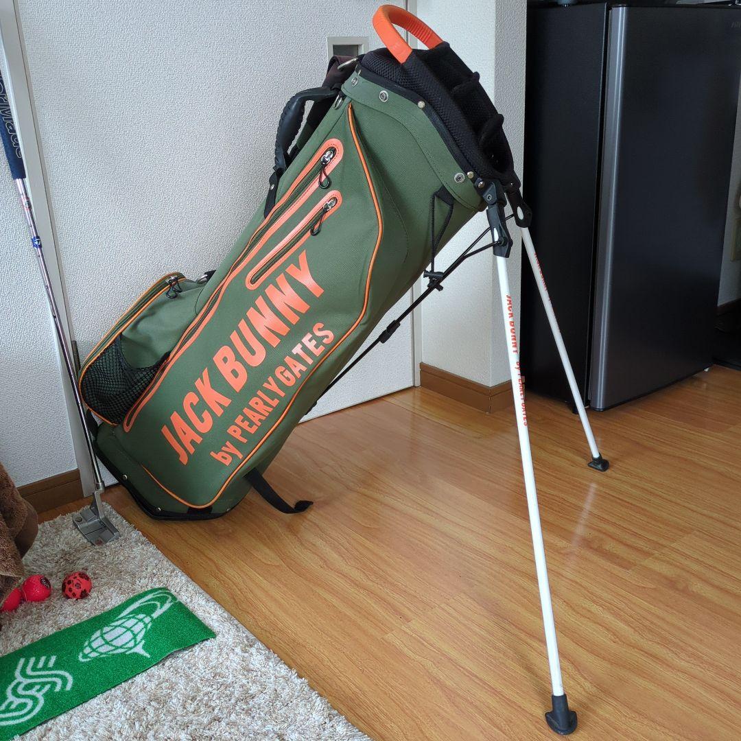 JACK BUNNY キャディバッグ オリーブグリーン　完売品