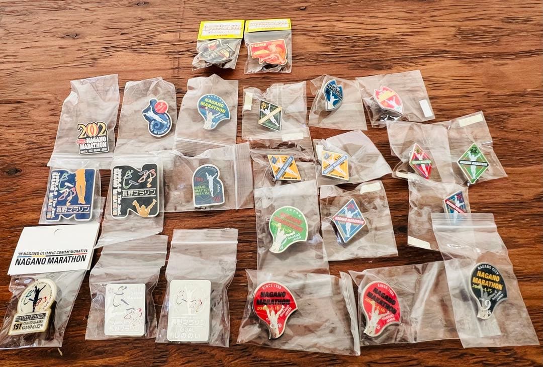長野マラソン　ピンバッチセット　＆　おまけ　セット