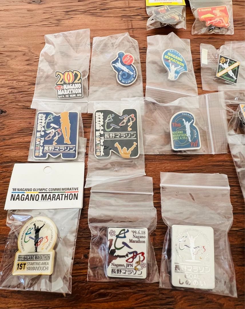 長野マラソン　ピンバッチセット　＆　おまけ　セット