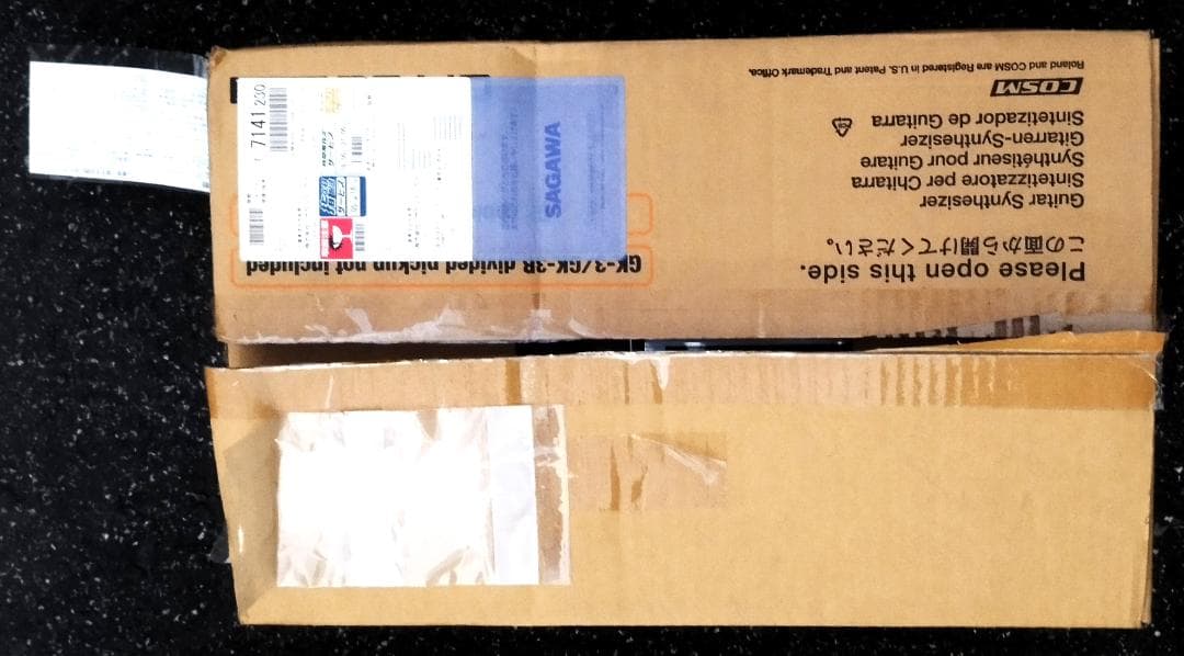 Guitar Synth仕様 C by J Roland GK-3＆GR-55