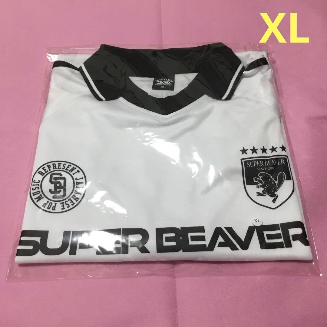 SUPER BEAVER サッカーシャツ ホワイト XLサイズ 長袖