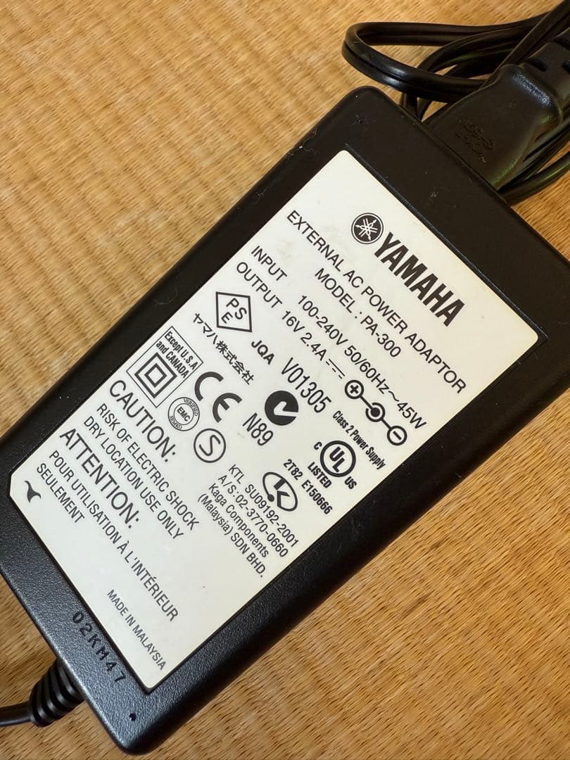 YAMAHA MOTIF RACK 電源アダプター付