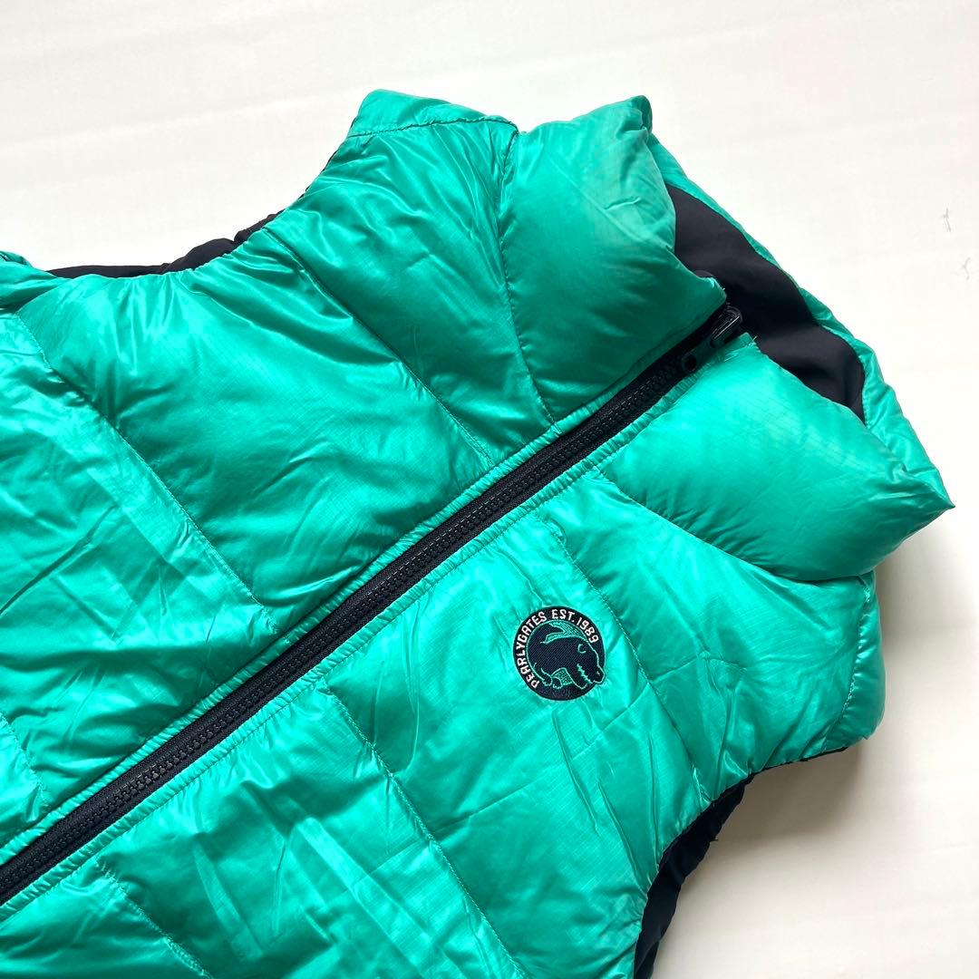 Pearly gates パーリーゲイツ　ダウンベスト　リバーシブル　ワッペン