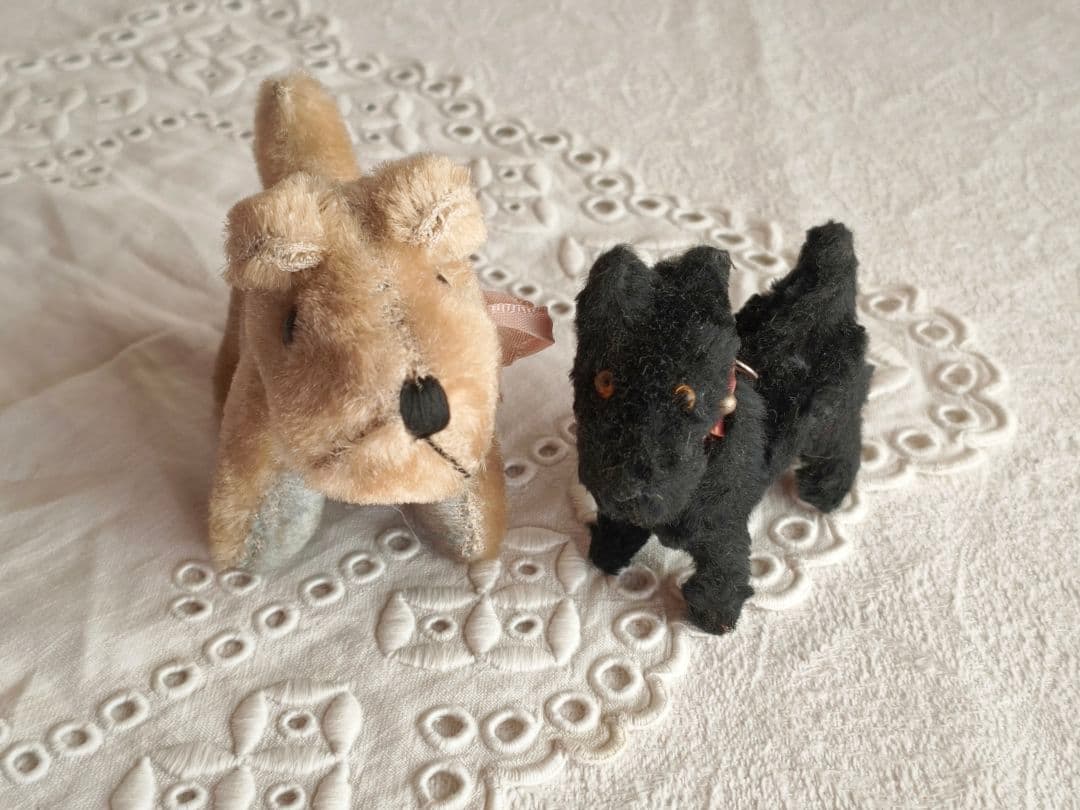 【Daisyさま】vintage teria ♡ 桃色ピンクりぼんの テリアさん