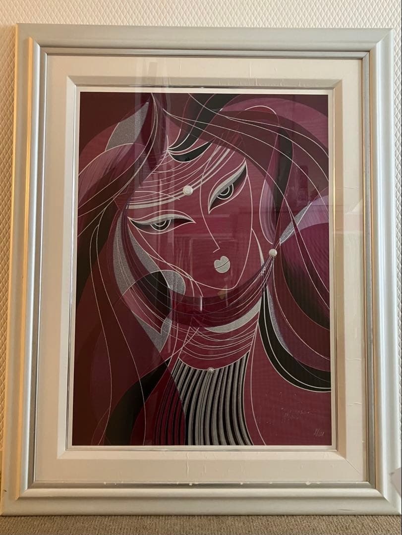 希少★マーティロ・マヌキアン シルクスクリーン　絵画　100限定　サイン入り