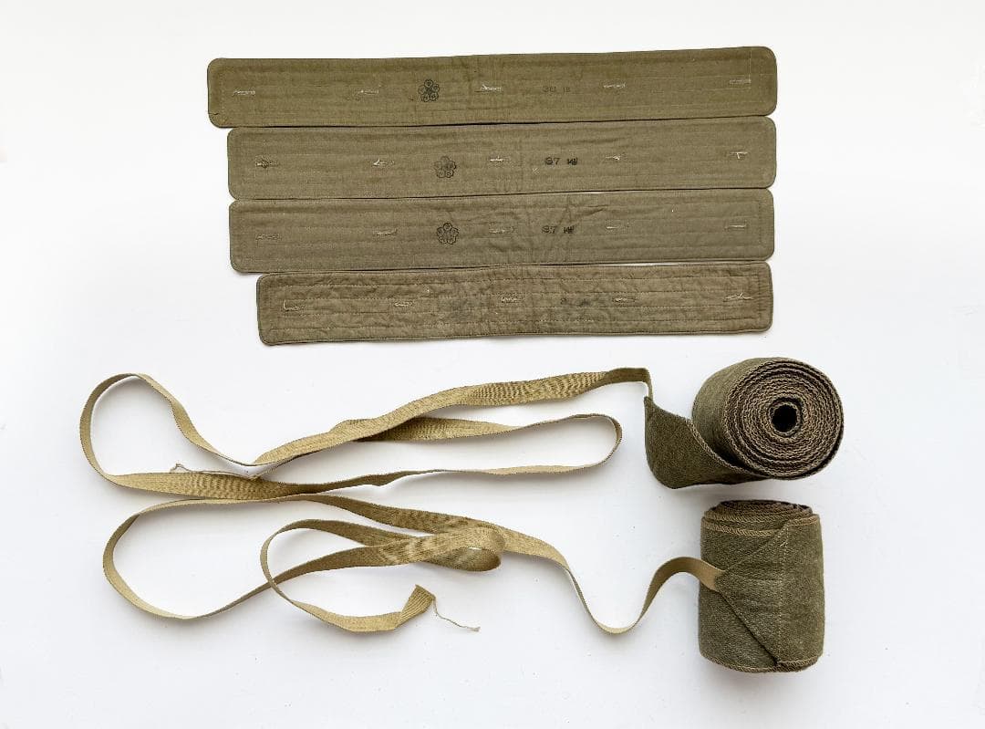 ド*グ様 日本軍　陸軍　将校軍衣カラー　偕行社　巻脚絆　ゲートル