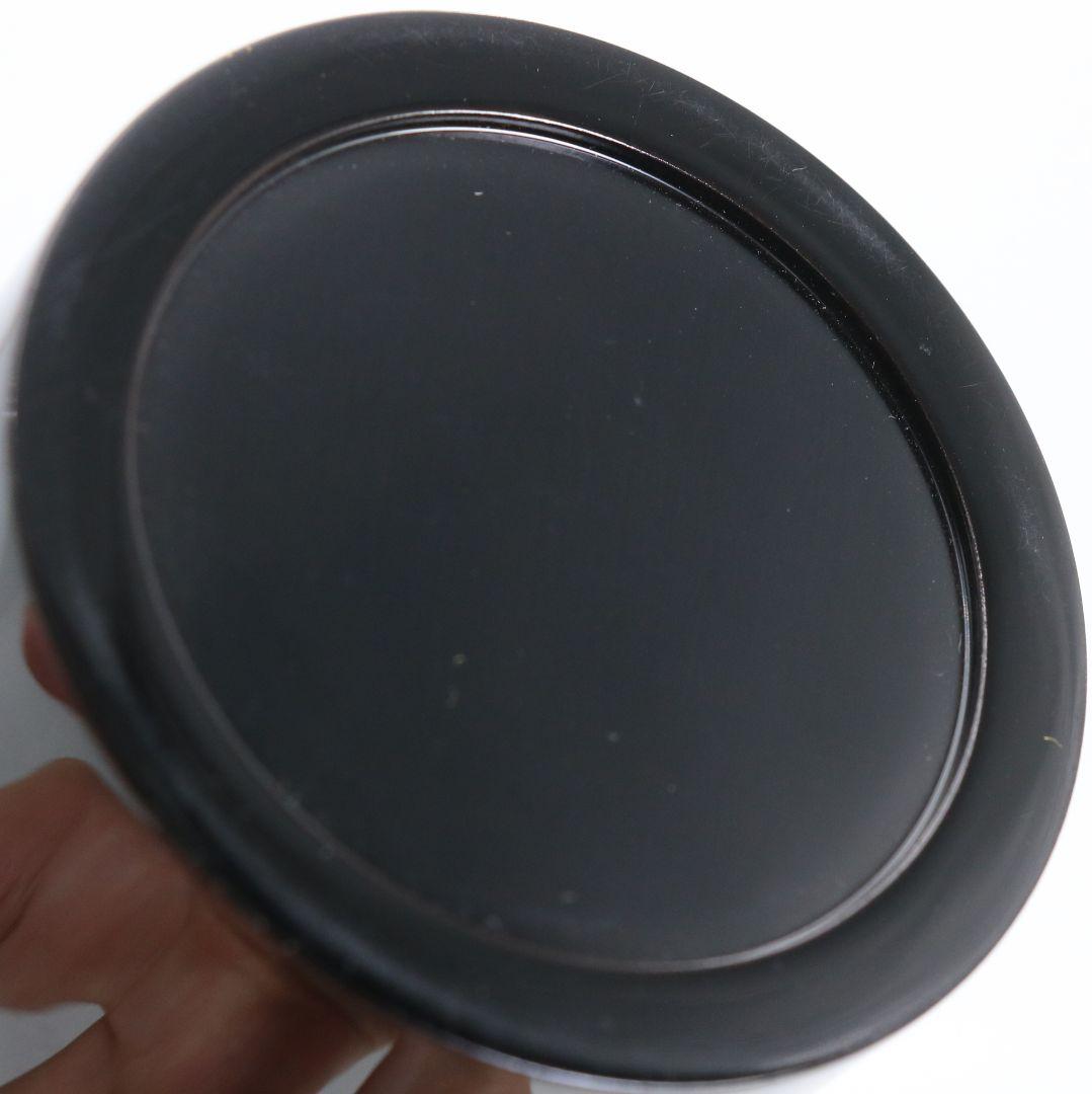 中川秀甫作 黒 中次 薄茶器 真塗 茶道具 共箱　V929　N7