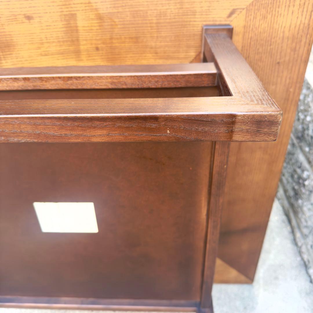 カリモク センターテーブル ガラス ローテーブル 木製 高級感