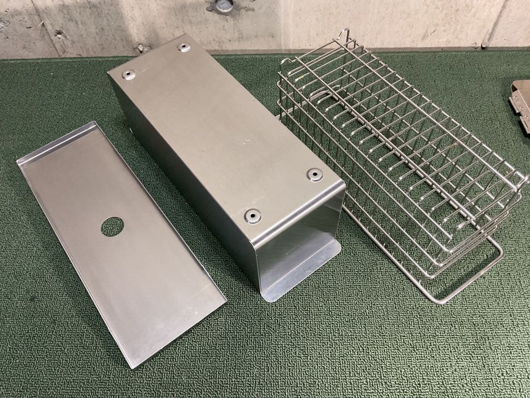 ステンボックスハーフ ＆ メッシュトレー ハーフ 深型 スノーピーク