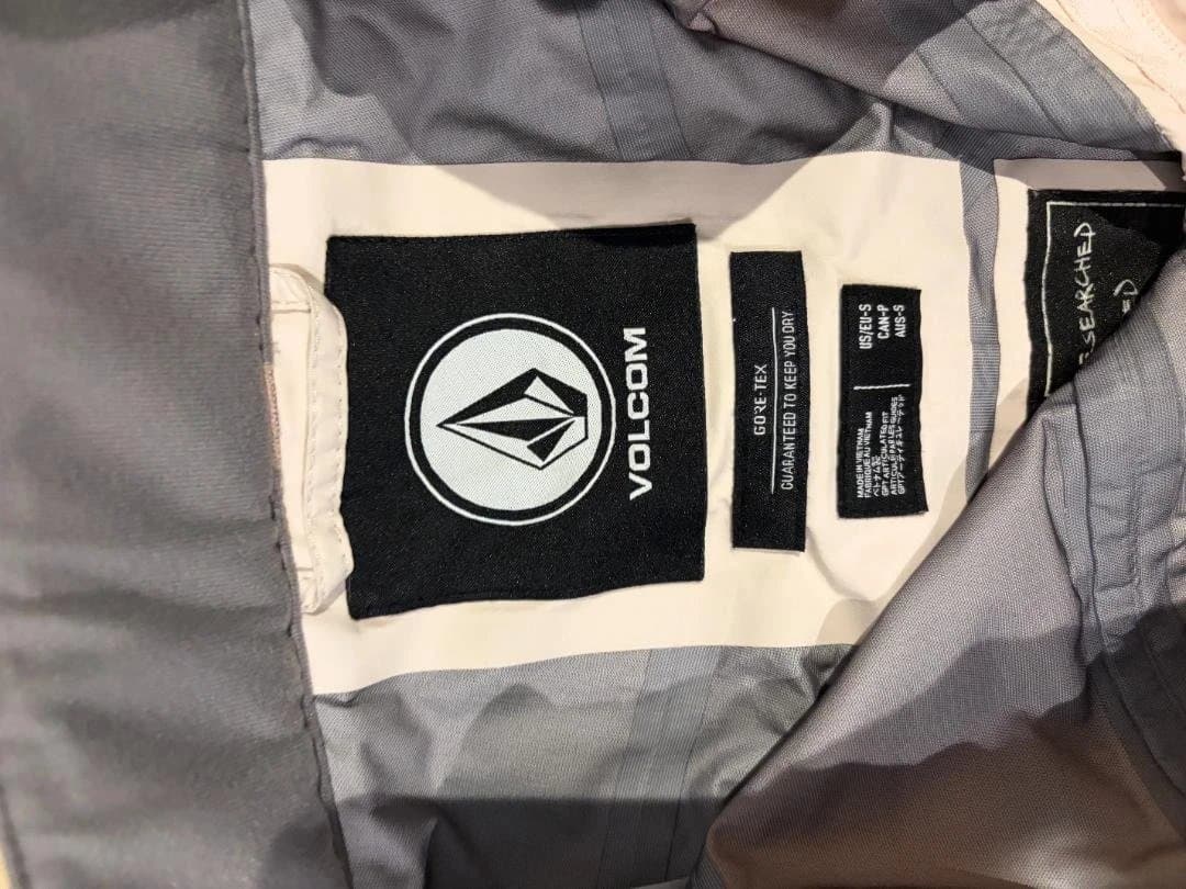 Volcom GORE-TEX スノーボードパンツ ホワイトピンク