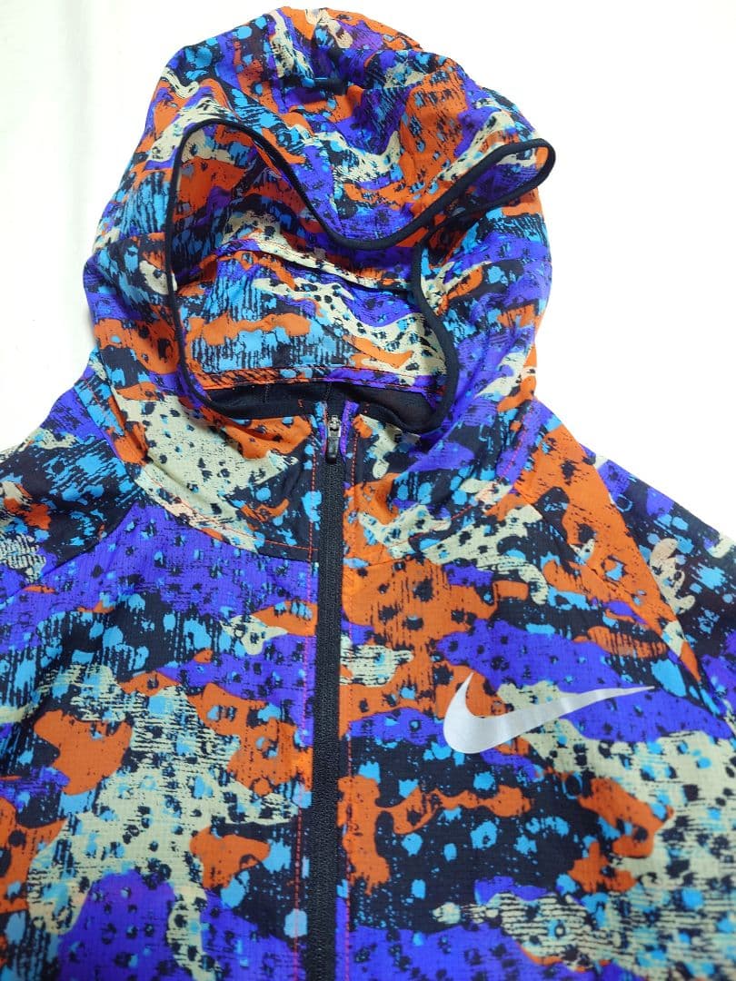 NIKE ナイキ WINDRUNNER カラフル迷彩柄ウィンドブレーカー