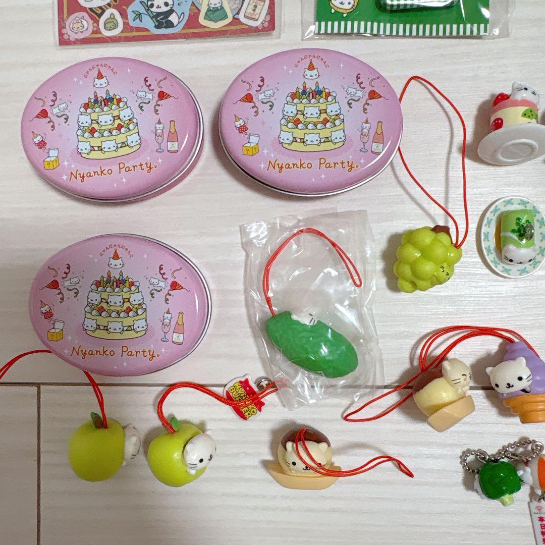 【希少】にゃんにゃんにゃんこ♡ストラップセット