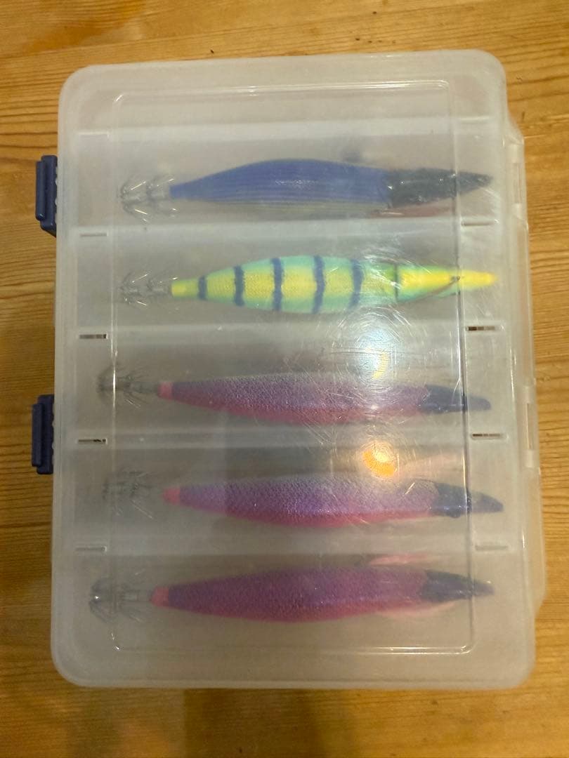 ダイワ　ティップラン用エギ　3.5号　10本　ケース付き