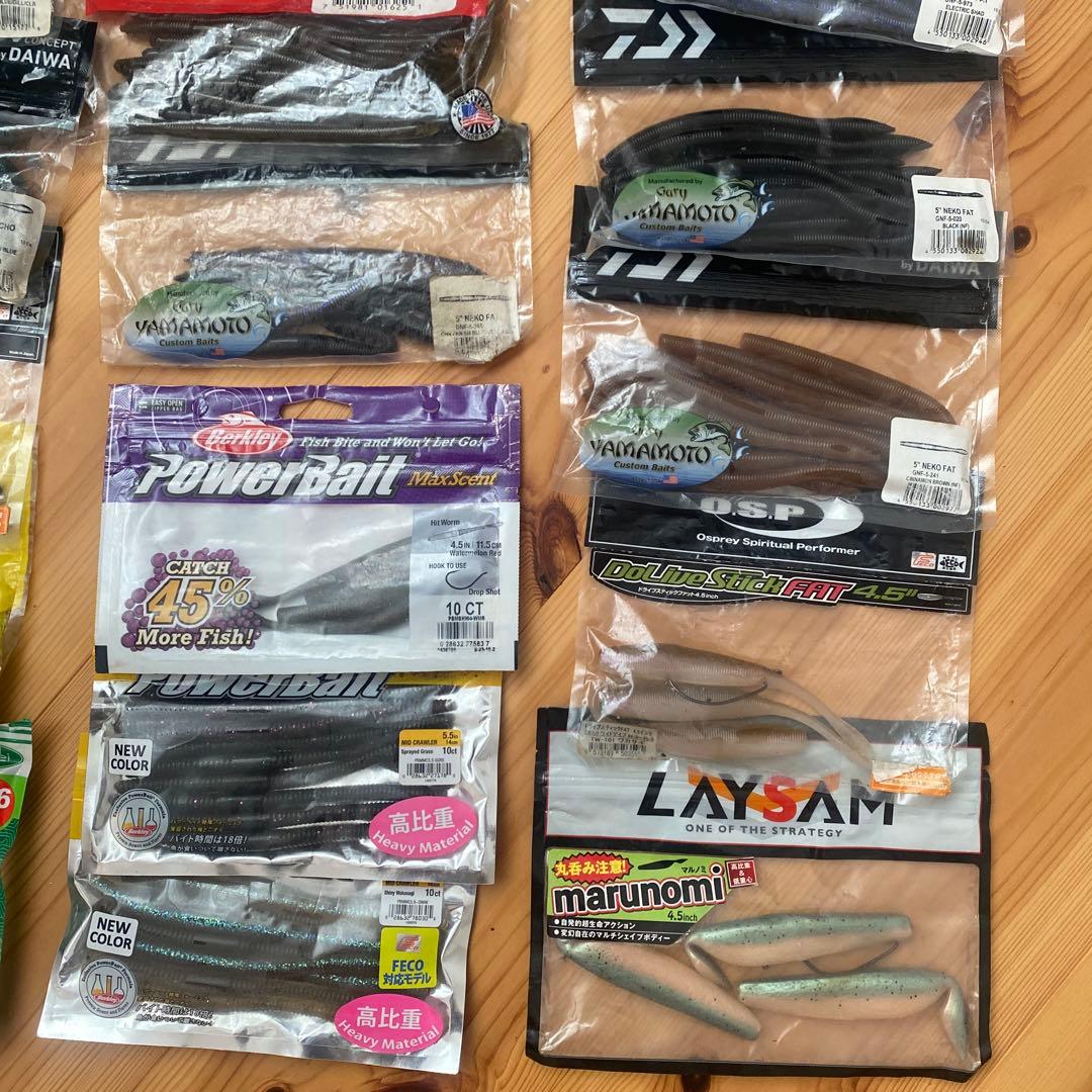 バス釣り　ワーム&ルアー　セット