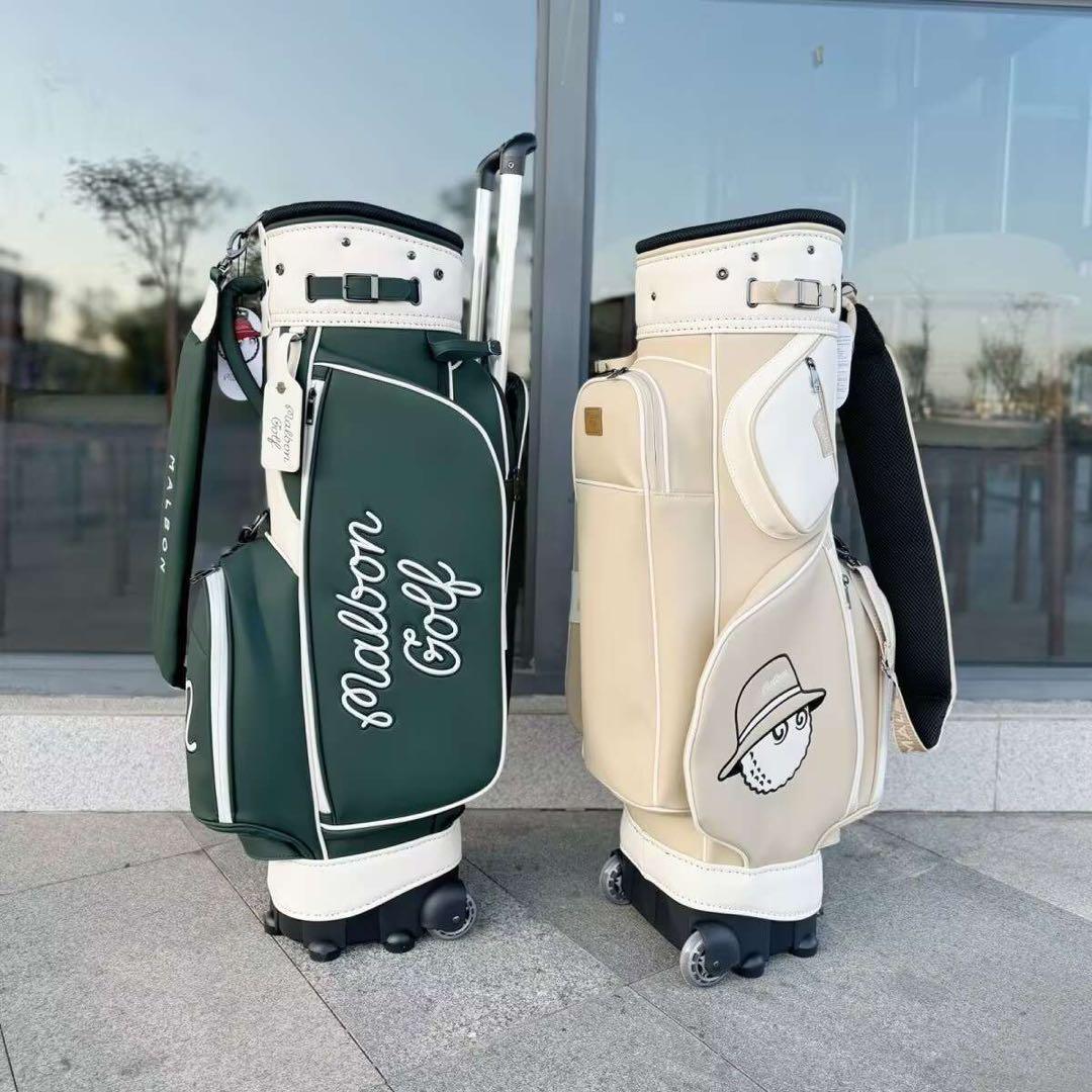 マルボン キャディバッグ ゴルフ用品 ゴルフバッグキャスター型 malbon