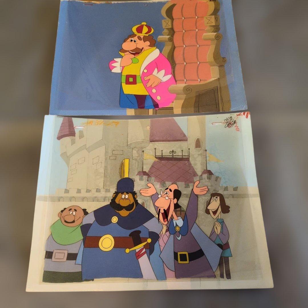 虫プロの遺産 なつかしの世界名作 アンデルセン物語 『裸の王様』セル画