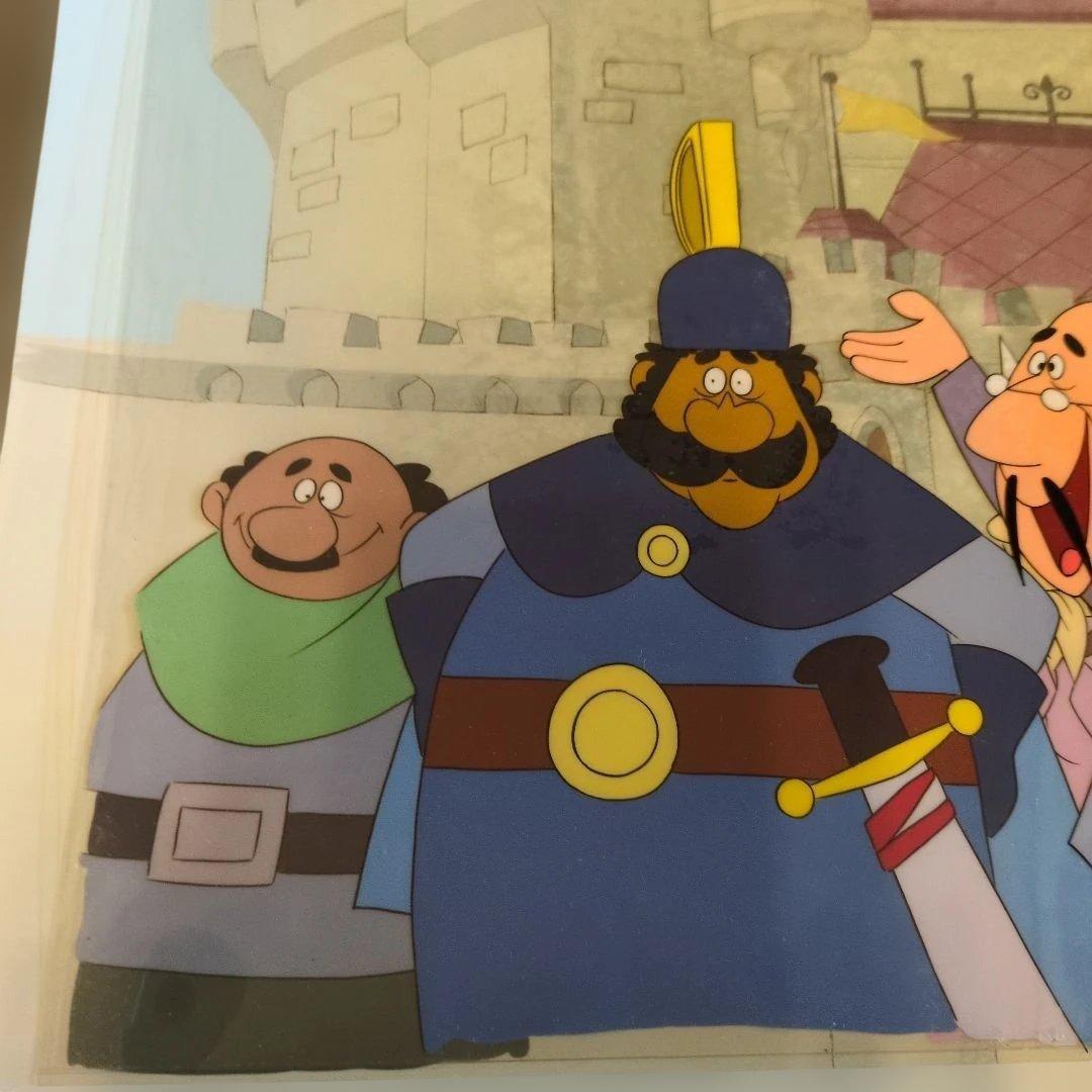 虫プロの遺産 なつかしの世界名作 アンデルセン物語 『裸の王様』セル画