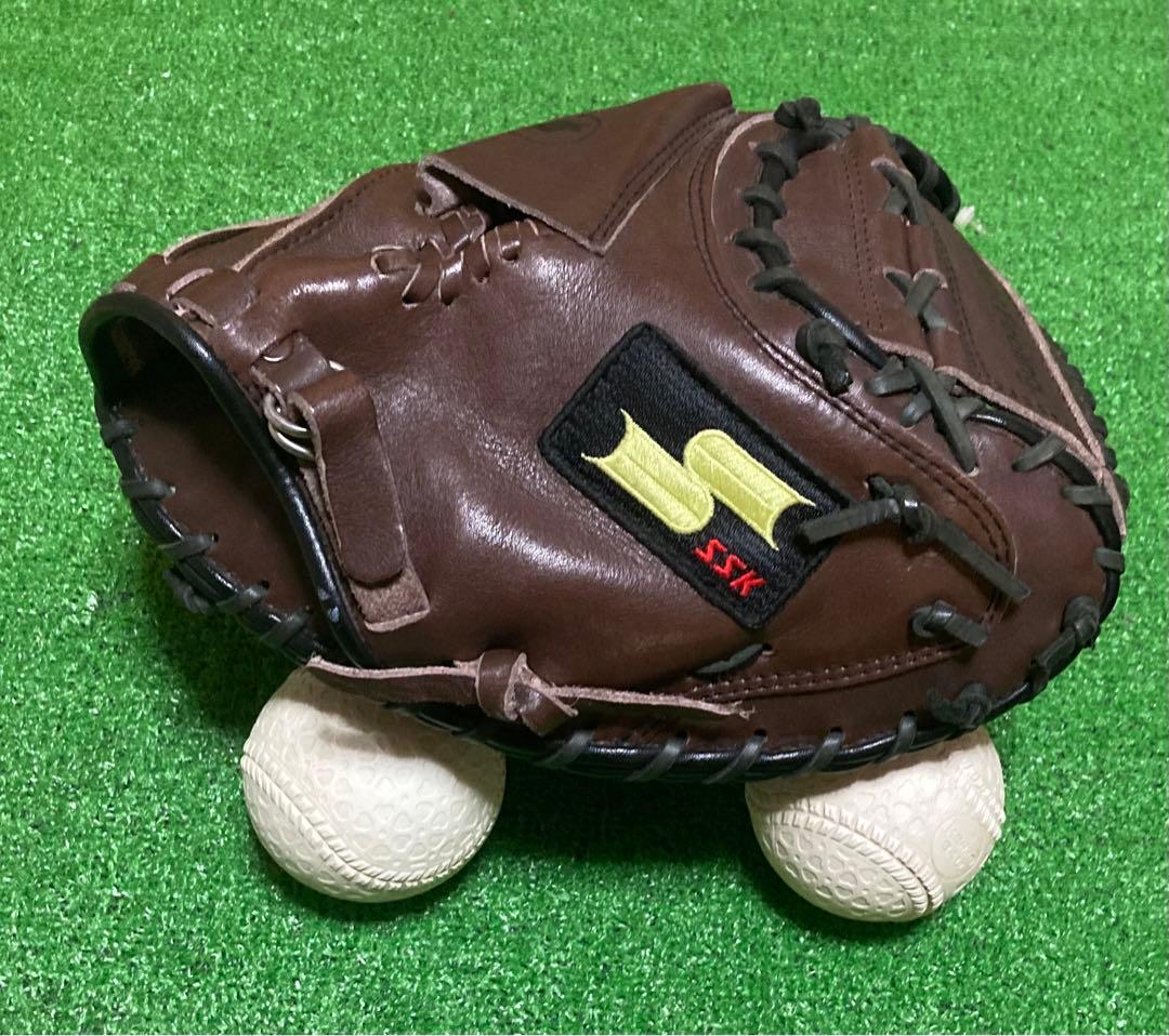 一般 軟式野球 キャッチャーミットSSK エスエスケー ブラウン 大人サイズ