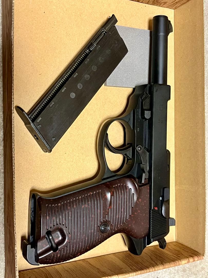 【ジャンク】ワルサーP38 ac41 ガスガン ブローバック マルゼン