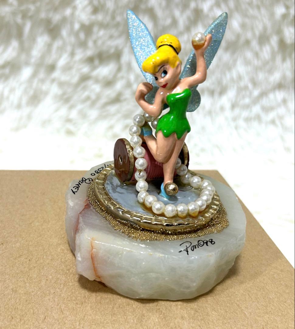 レア✨Ron Lee ディズニー　ティンカーベル　フィギュア　大理石　置物