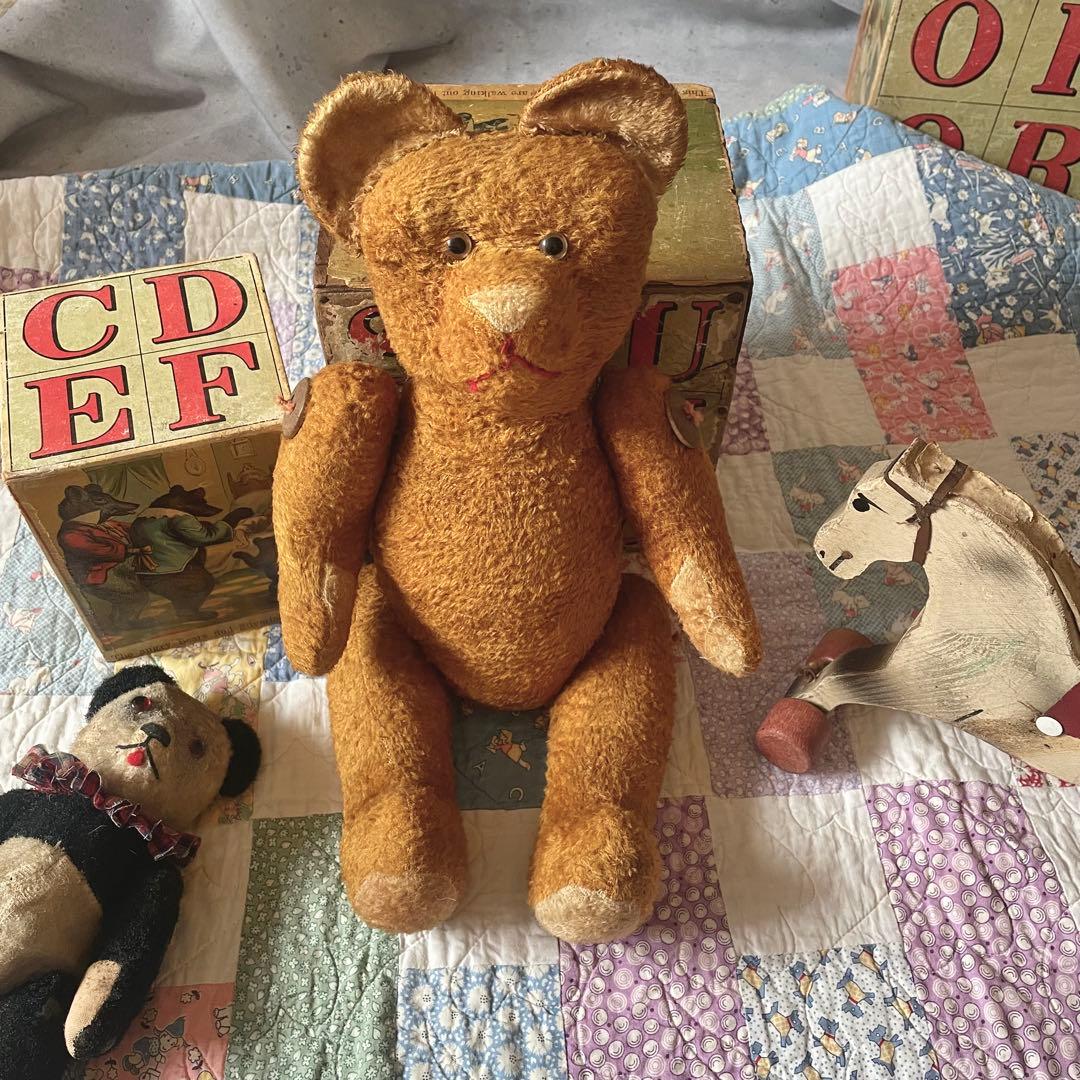 フランス♪アンティーク♪テディ ベア♪ぬいぐるみ