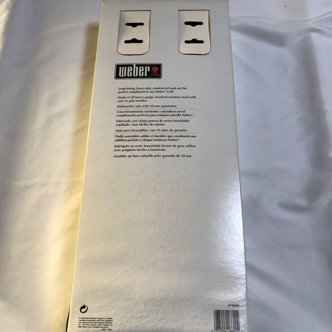 WEBER ウェーバー　3ピースステンレスツールセット