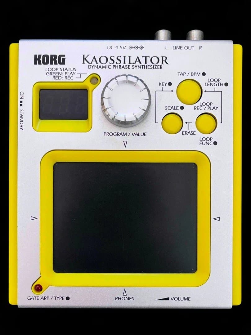 KORG KO-1 KAOSSILATOR・シンセサイザー・DAW・DTR