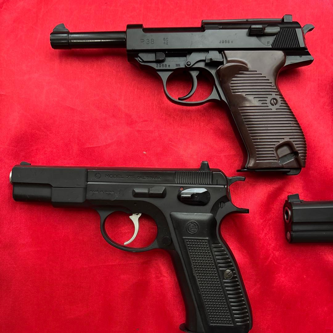 東京マルイ　エアコッキングガン6丁セット　cz75 ベレッタ　pc356 ワルサ