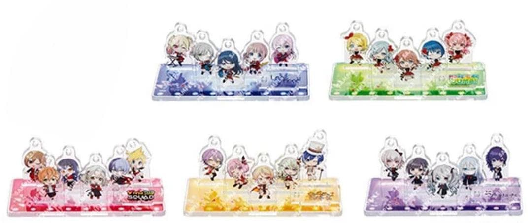 プロセカ スシローコラボ アクリルチャーム 5種コンプリートセット