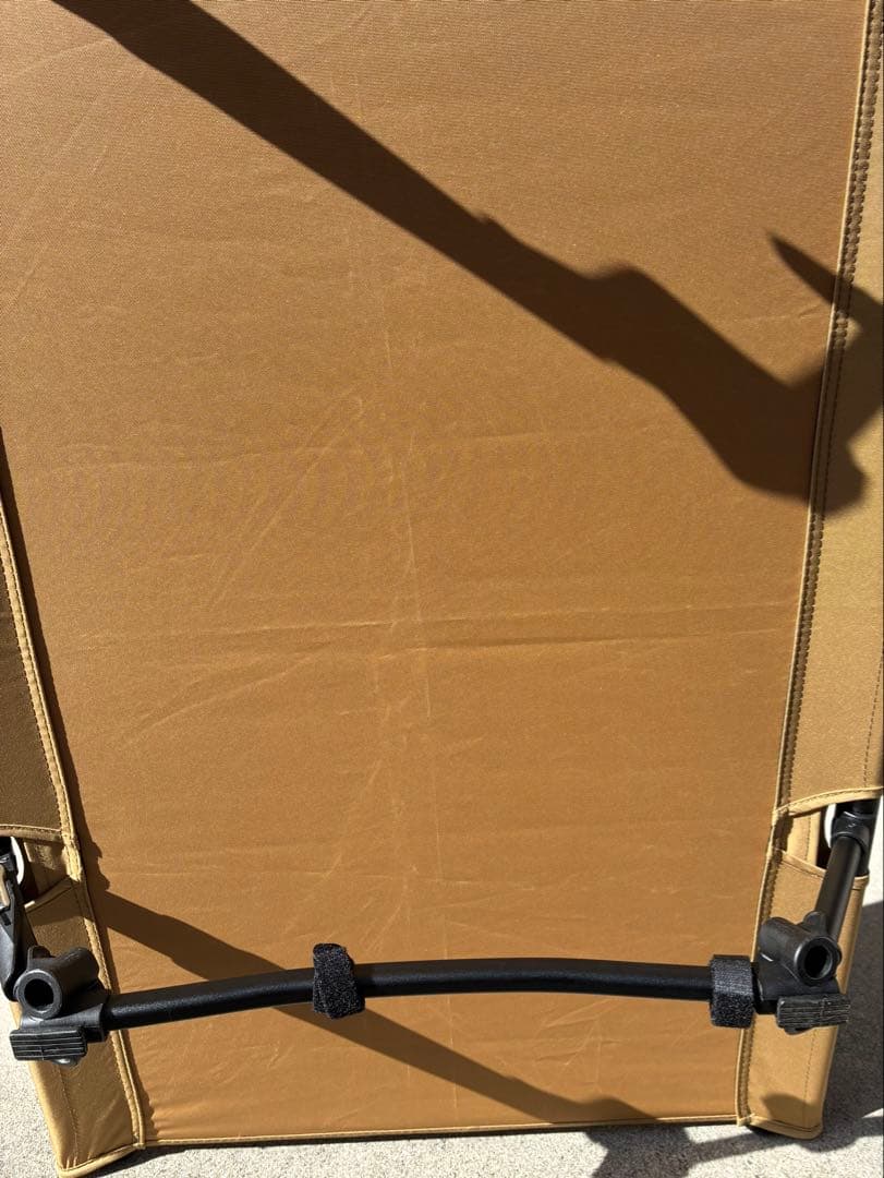 ベントラックス　アジャスタブルコット　2WAY　ベージュ　アウトドア　ステッカー