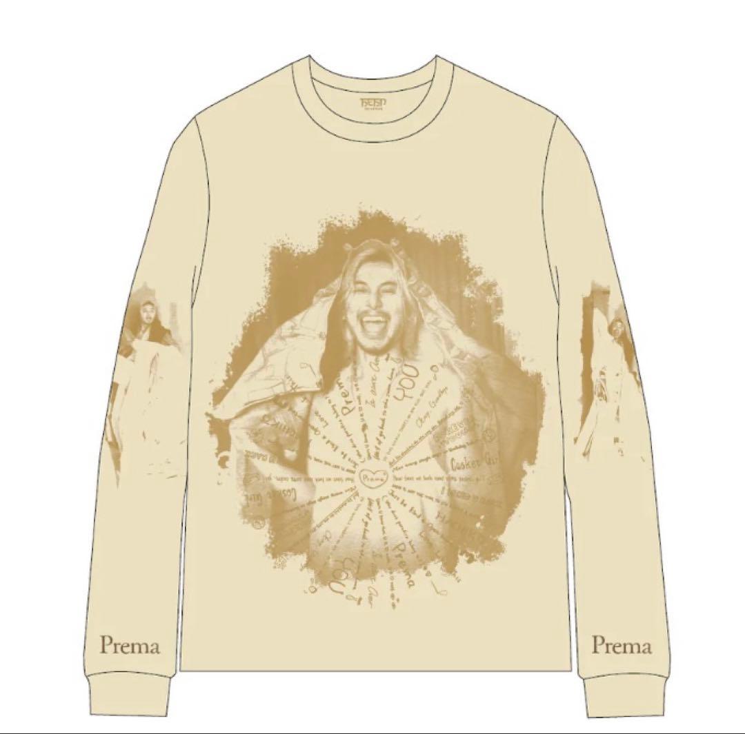 Fujii Kaze Long Sleeve TシャツFaded Prema S