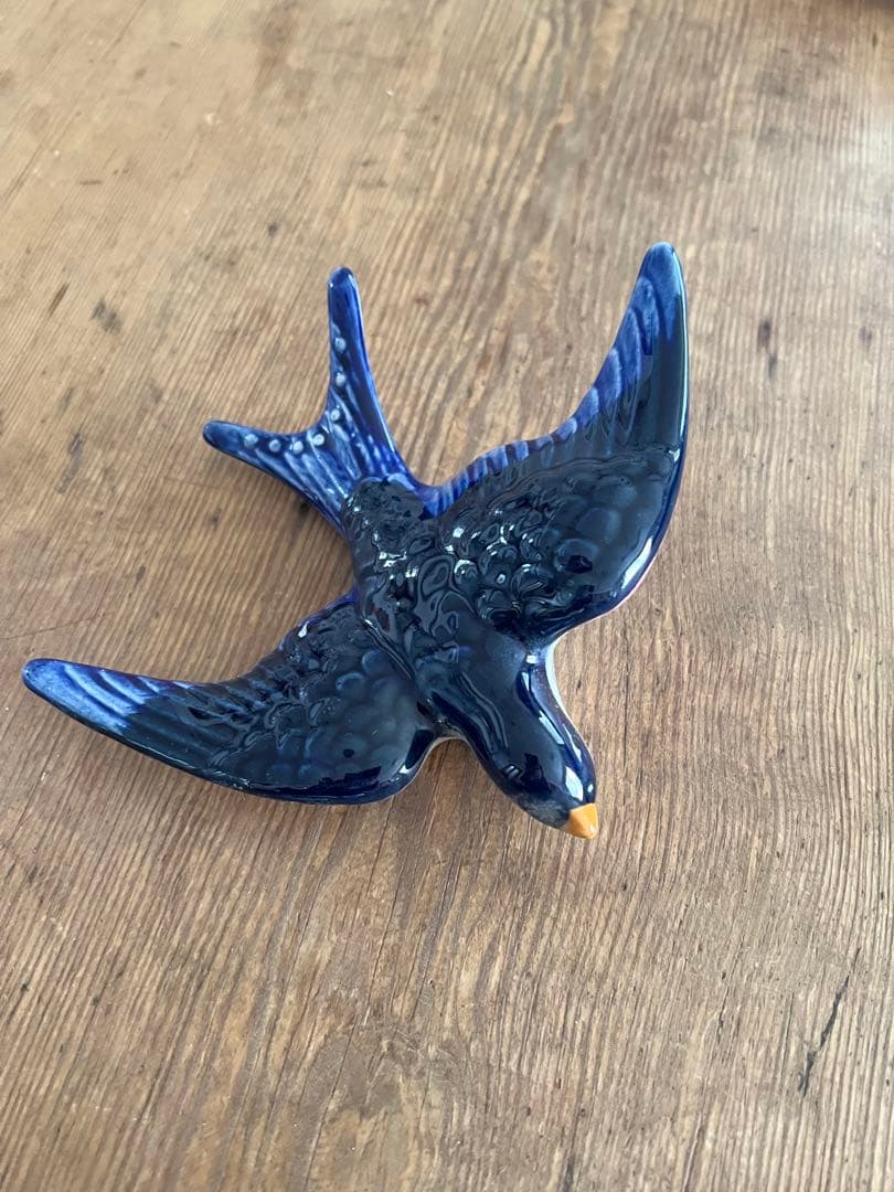 アンティークツバメオブジェ