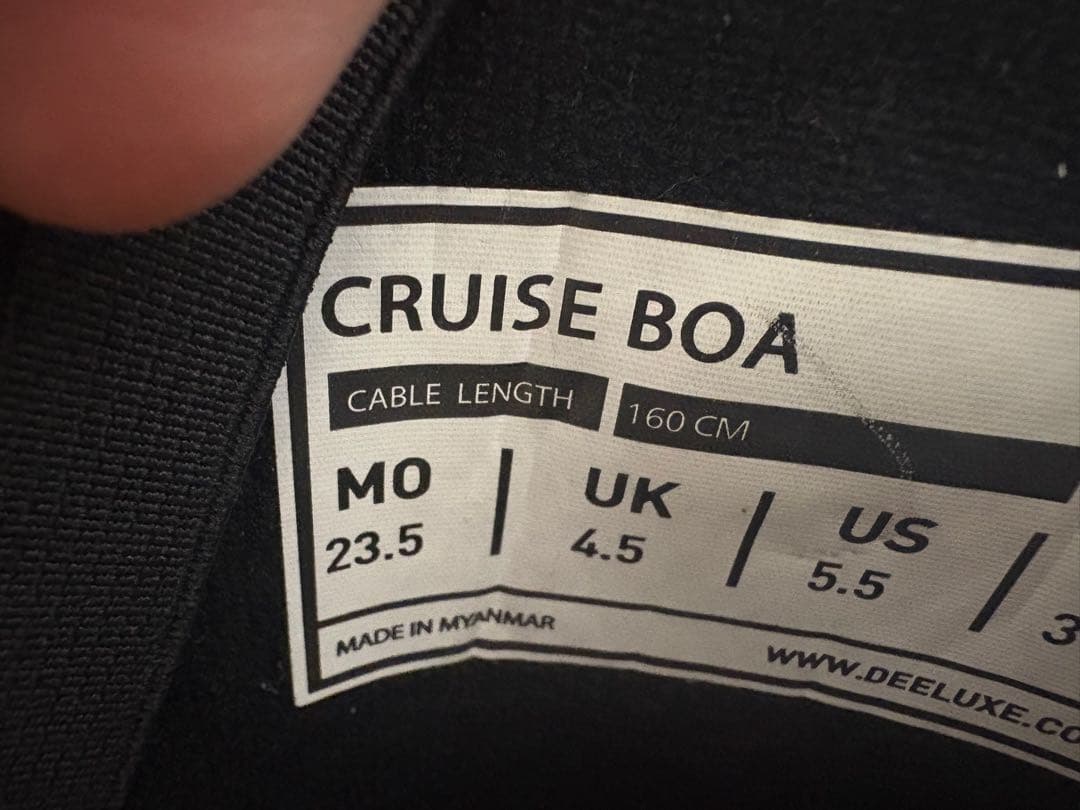 DEELUXE ブーツ BOA 23.5cm