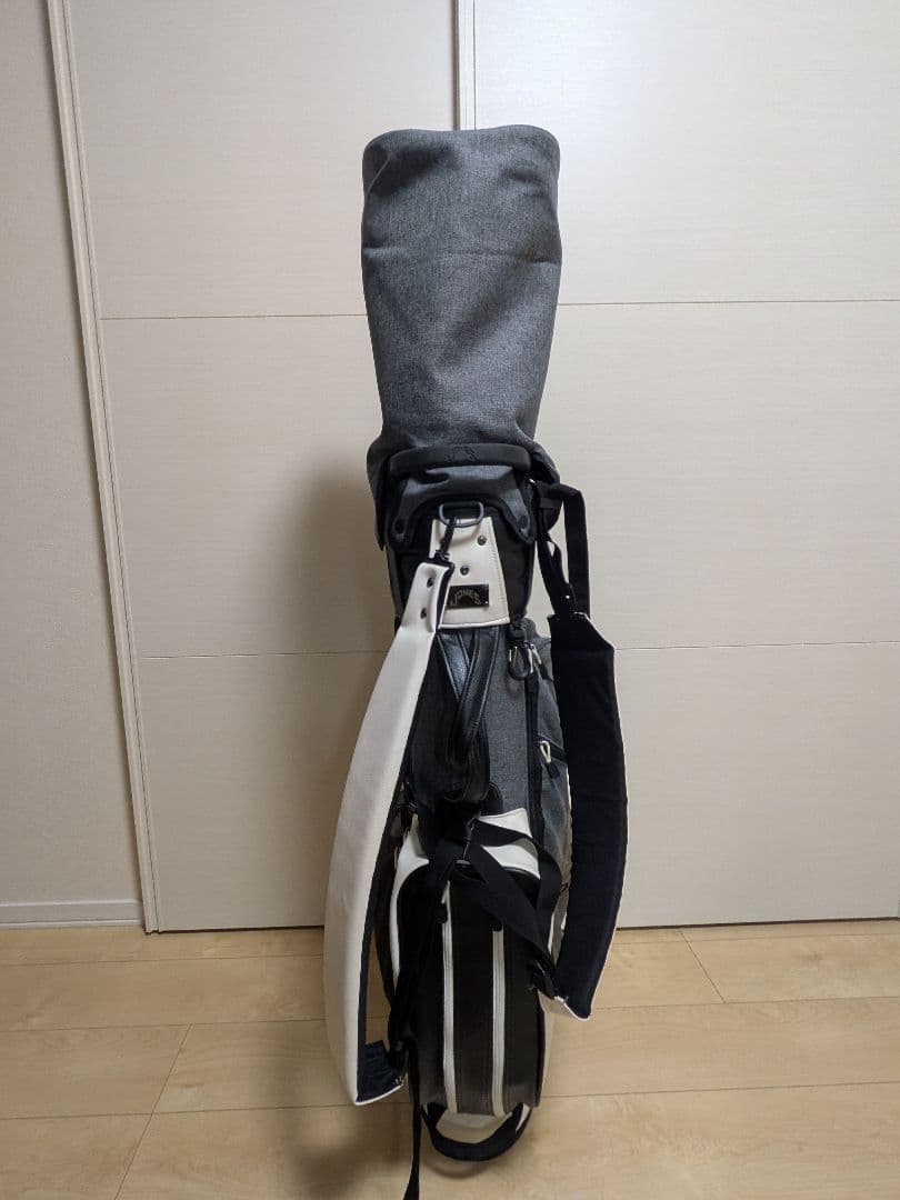 BEAMS GOLF × JONES Trouper キャディバッグ (グレー)