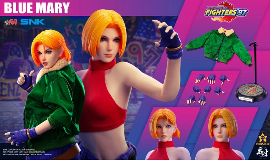 TUNSHI STUDIO KOF97 1/6 ブルー・マリー