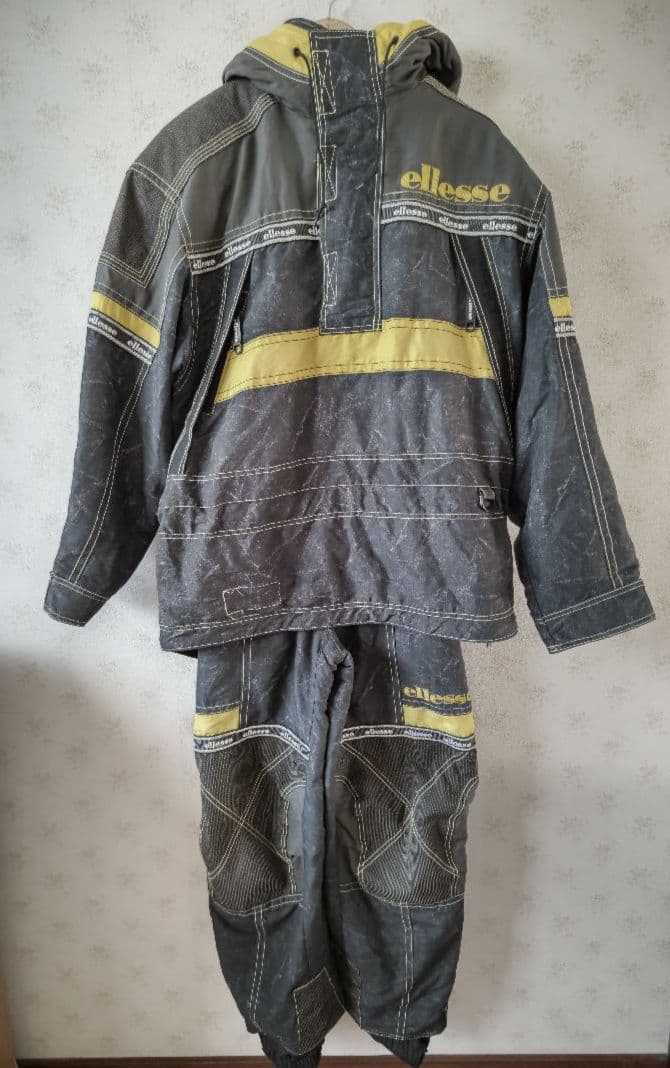 ☆エレッセ ヴィンテージ スキー スノーボードウェア 上下セット L☆